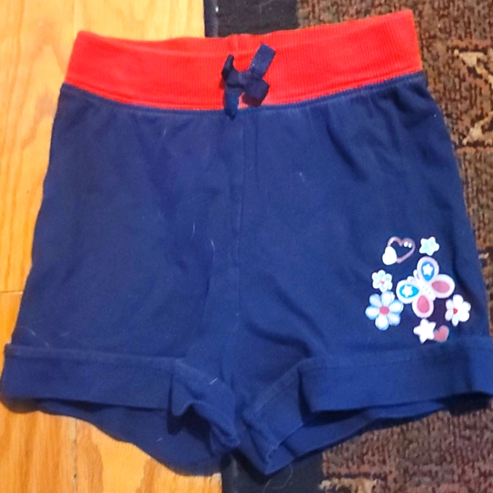 Kids blue shorts size 5t